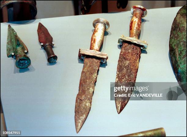 Gladiators return to the Coliseum for exceptional exhibition in Rome, Italy on June 21st, 2001.