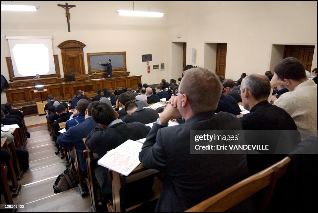 The Pontifical Gregorian University founded in 1451celebrates 450 years in Rome, Italy in December,2002.