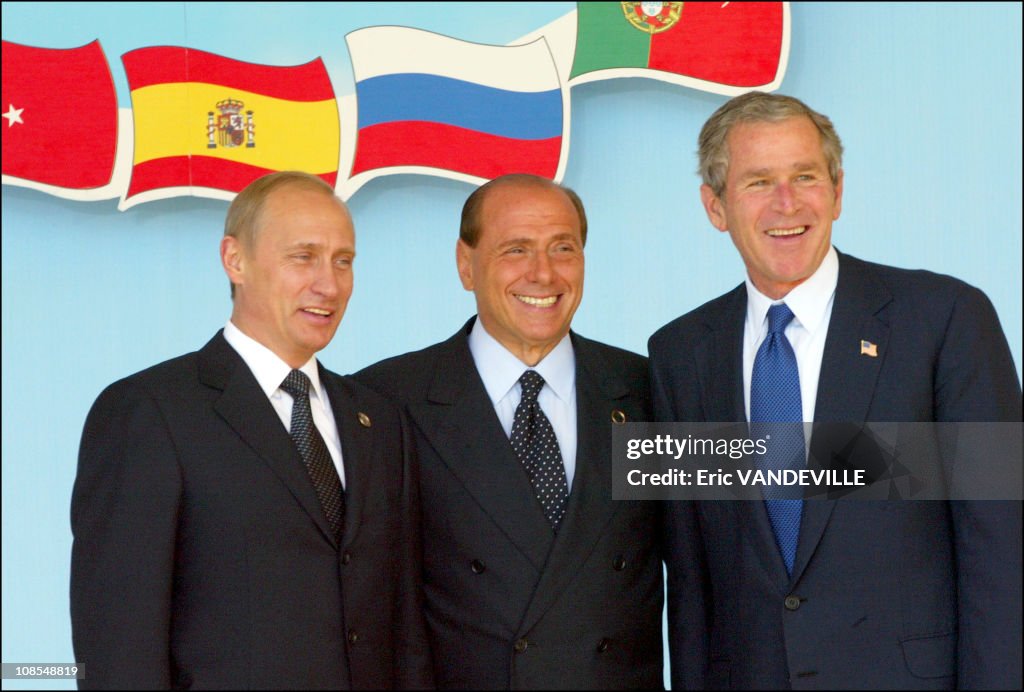 Nato-Russia summit in Rome, Italy on May 28th, 2002.