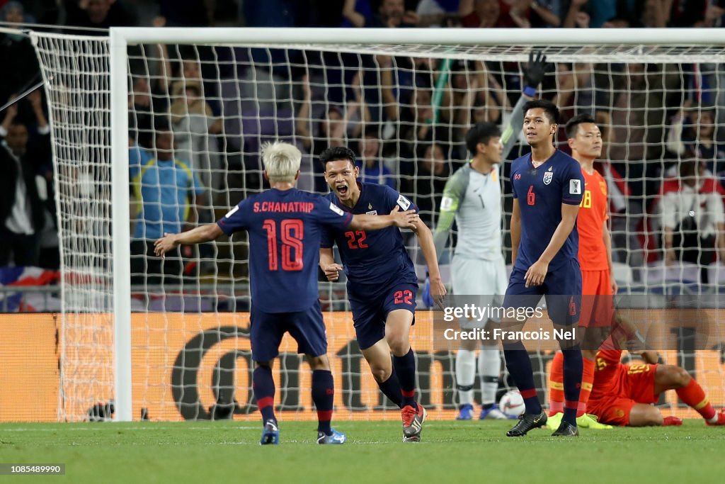 Thailand v China - AFC Asian Cup Round of 16