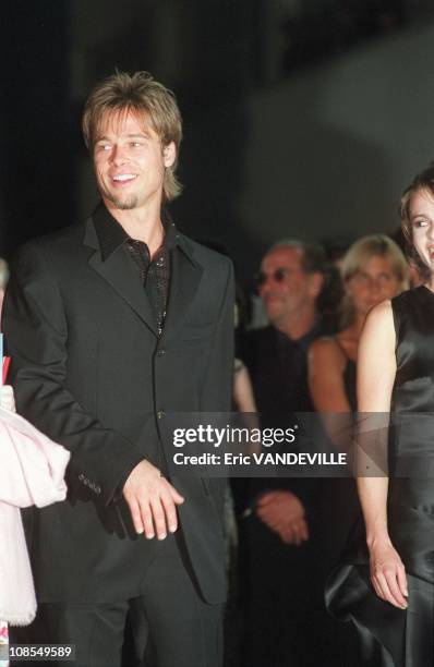 56th Venice Film Festival: Presentation "Fight club" with Brad Pitt in Venice, Italia on September 10th, 1999.