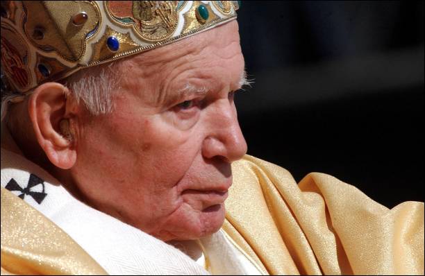 Pope John Paul II celebrated his 83rd birthday during a canonization mass before thousands of faithful and in presence of the Savoy Royal family in...