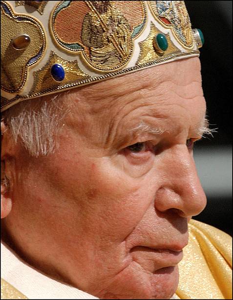 Pope John Paul II celebrated his 83rd birthday during a canonization mass before thousands of faithful and in presence of the Savoy Royal family in...