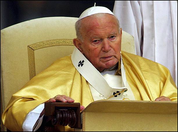 Ailing pope John Paul II gave the Church three new saints: Italian Daniele Comboni, Austrian Josef Freinademetz and German Arnold Janssen during his...