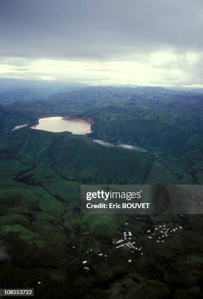 Desolation around lake Nyos in Cameroon on August 01st, 1986.