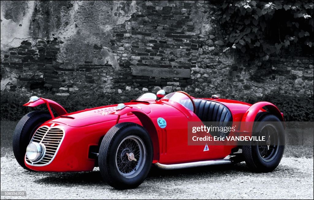 Maserati: 90 years of passion for luxury and high speed in Modena, Italy on February 21, 2005.