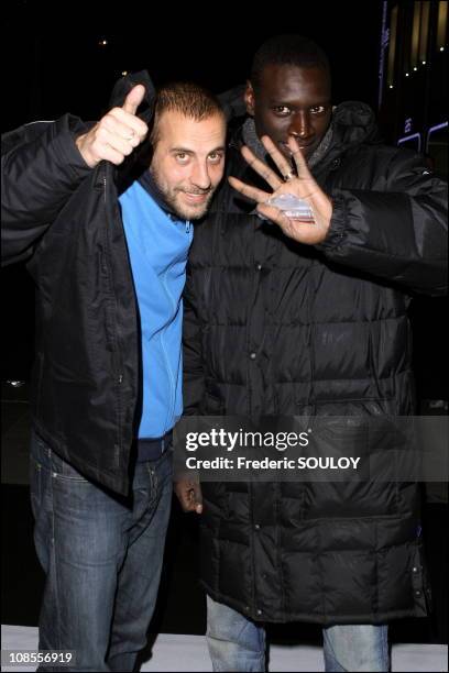 Fred and Omar in Paris, France on October 24, 2006.