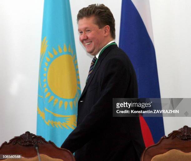 Alexei Miiller, Management Committee Chairman of Gazprom in Kazakhstan on October 03, 2006.
