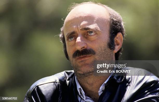 Progressive Socialist Party leader MP Walid Jumblatt in Lebanon in August, 1989.