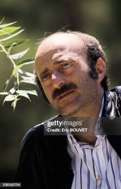 Progressive Socialist Party leader MP Walid Jumblatt in Lebanon in August, 1989.