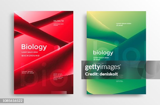 Modern Bio Picture Biology Modern Poster Design High-Res Vector Graphic - Getty Images