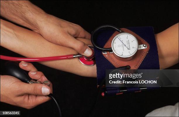 High blood pressure in France in December, 1990.