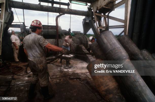 Oil in region of Guyana in Venezuela in August,1991.