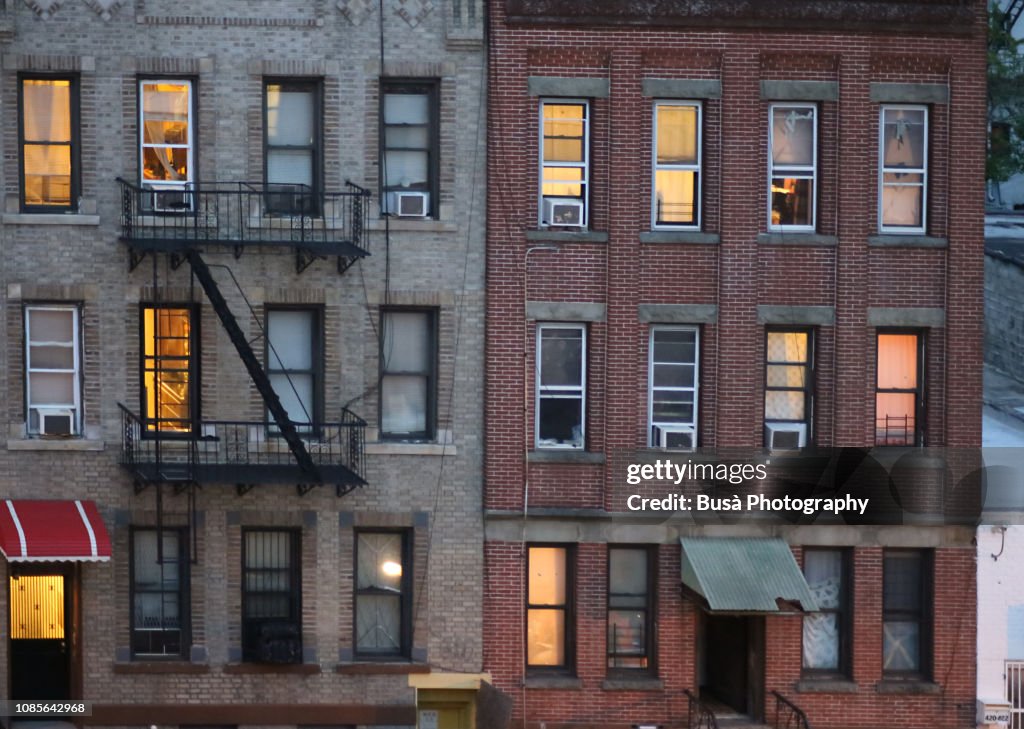 Tenements in Sunset Park, Brooklyn, New York City