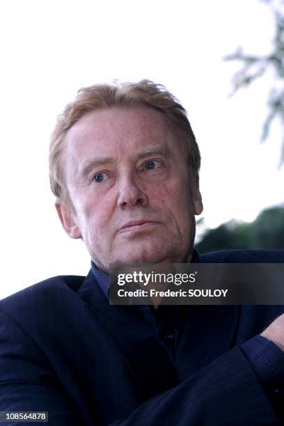 Daniel Olbrychski, Actor in Chatenay Malabry, France on July 18th, 2004.