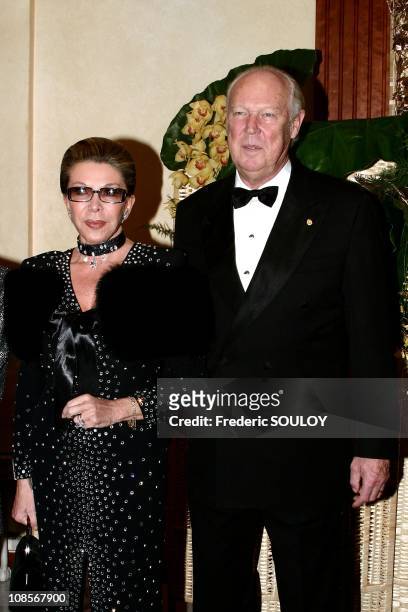 Prince Victor Emmanuel of Savoy and SAR Princess Marina of Savoy in Paris, France on December 08th , 2004.