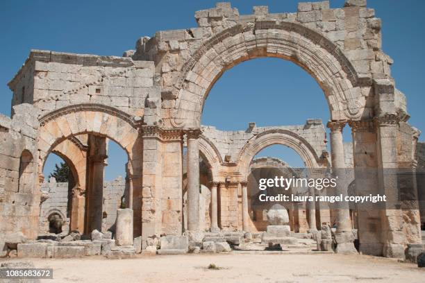 Stylite Column St Simeon Stylites Photos and Premium High Res Pictures - Getty Images