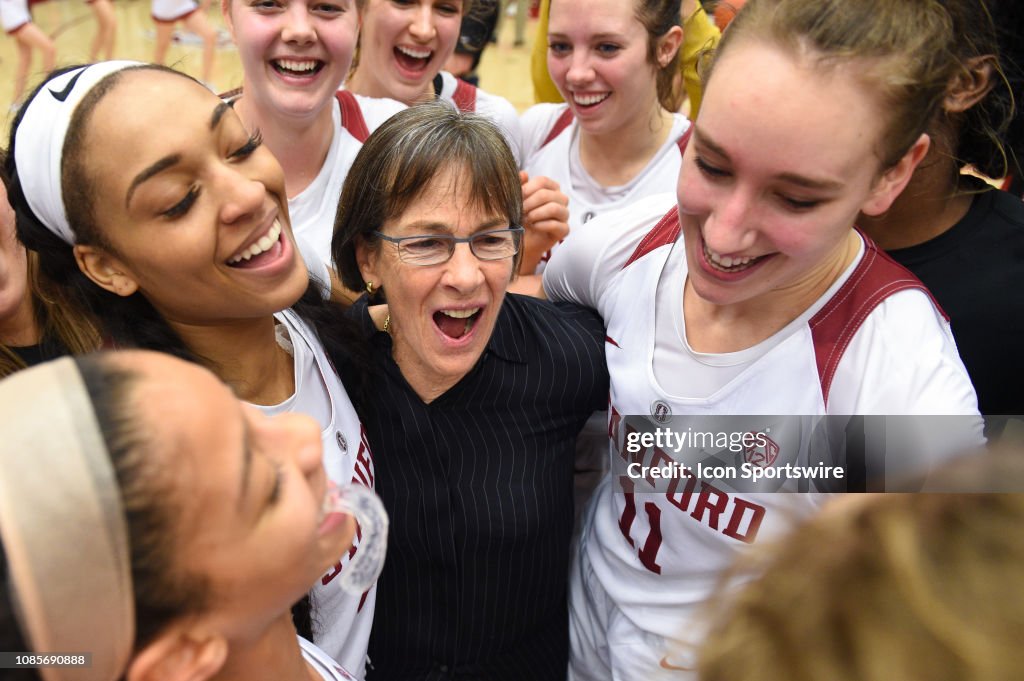 COLLEGE BASKETBALL: JAN 20 Women's Washington State at Stanford