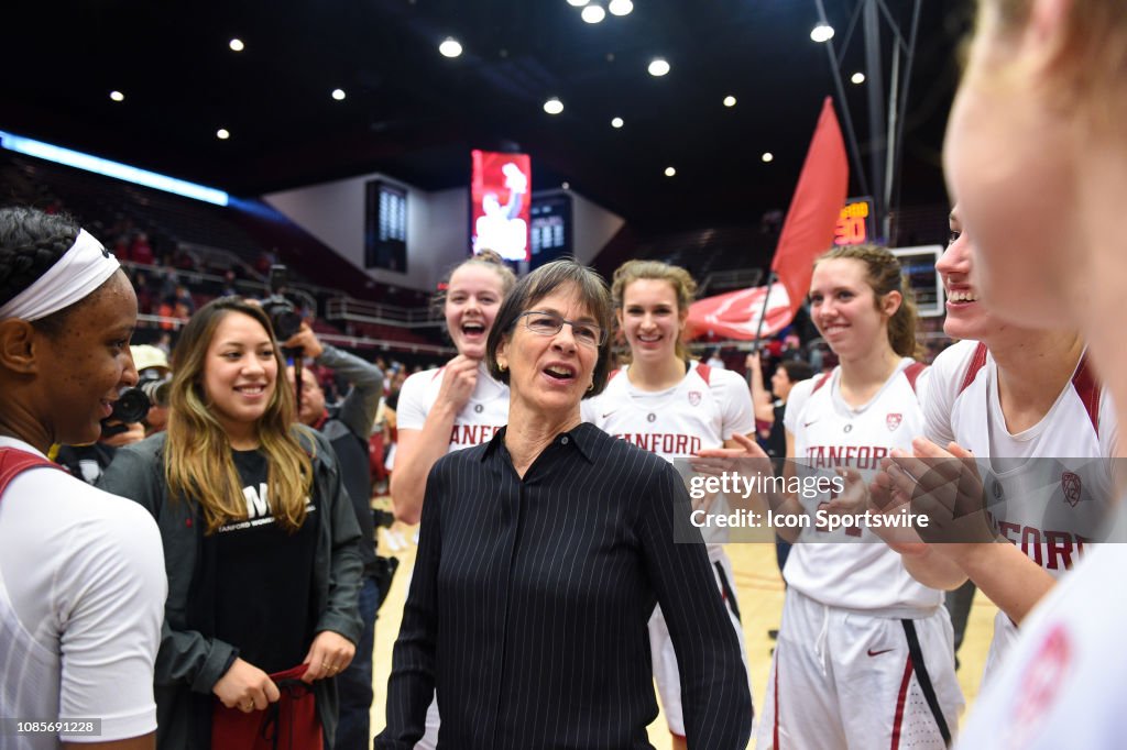 COLLEGE BASKETBALL: JAN 20 Women's Washington State at Stanford