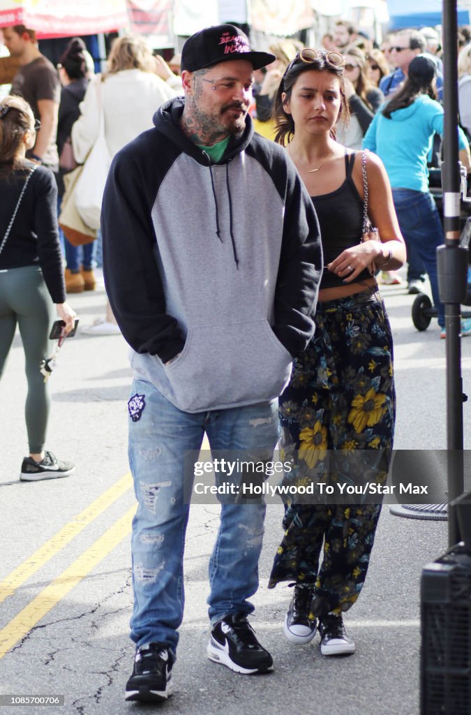 Celebrity Sightings In Los Angeles - January 20, 2019