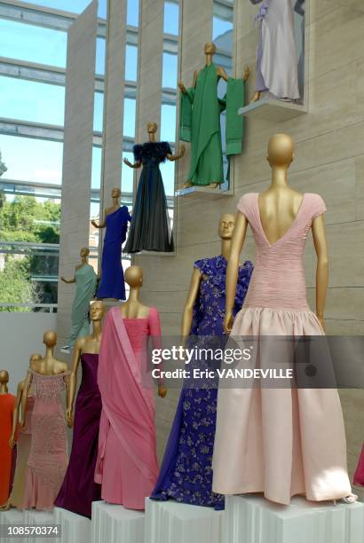 Italian fashion designer Valentino celebrates 45 years of activity :exhibition at the Ara Pacis Museum in Rome. Rome rolled out the red carpet to...
