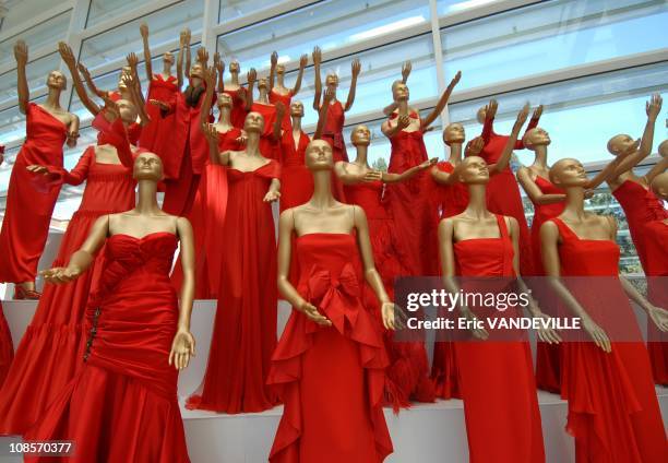 Italian fashion designer Valentino celebrates 45 years of activity :exhibition at the Ara Pacis Museum in Rome. Rome rolled out the red carpet to...