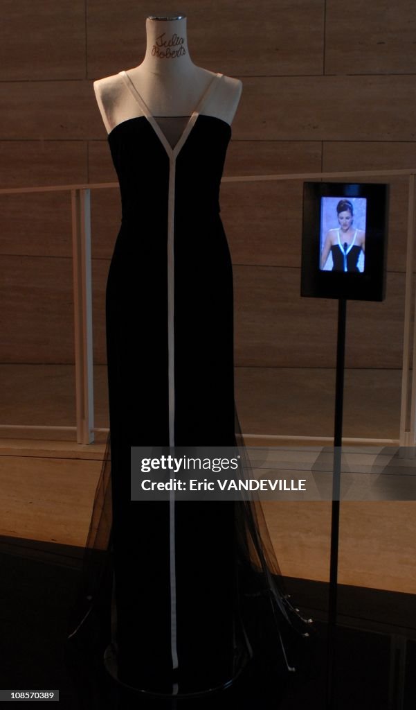 Italian fashion designer Valentino celebrates 45 years of activity :exhibition at the Ara Pacis Museum in Rome, Italy on July 06, 2007.
