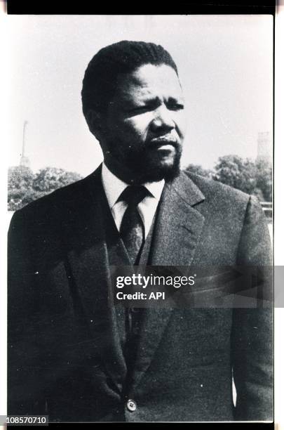 Nelson Mandela in the sixties in South Africa.