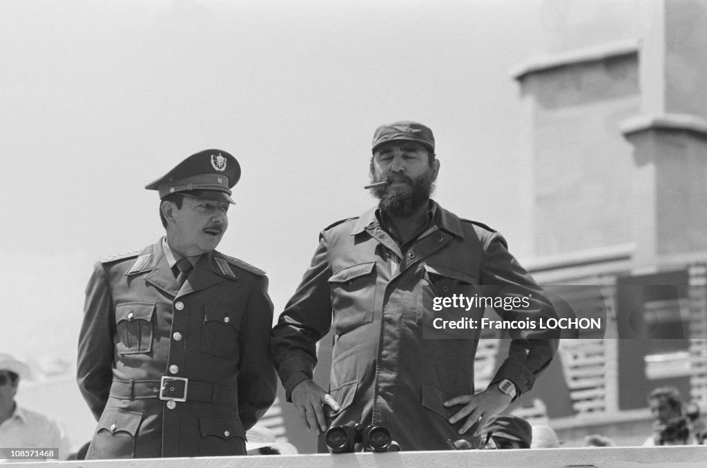 Fidel Castro in Havana, Cuba on May 01, 1978