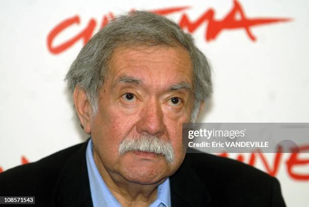 Director Raul Ruiz at Rome Film Festival.PhotoCall of the film 'L'Amour CacheLa Recta Provincia' by director Raul Ruiz in Rome, Italy on October 20,...