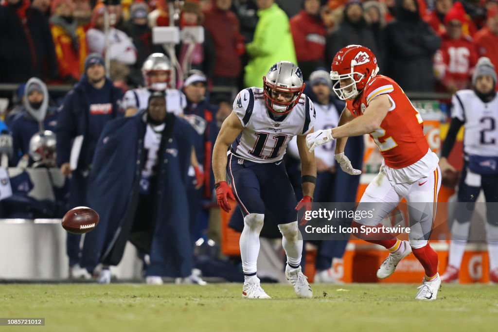 NFL: JAN 20 AFC Championship Game - Patriots at Chiefs
