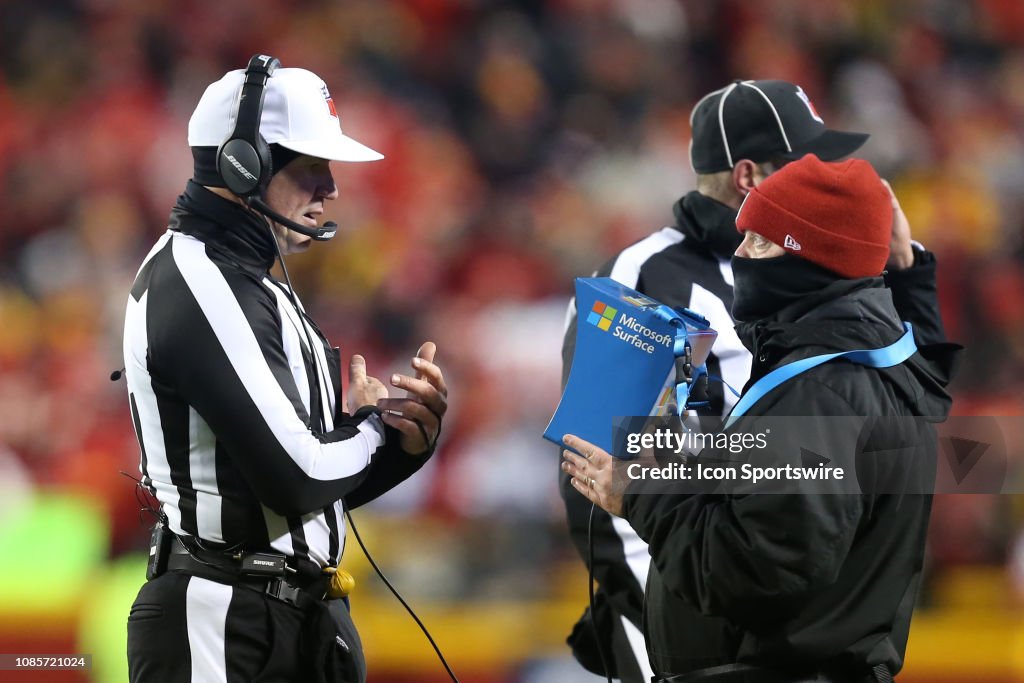 NFL: JAN 20 AFC Championship Game - Patriots at Chiefs