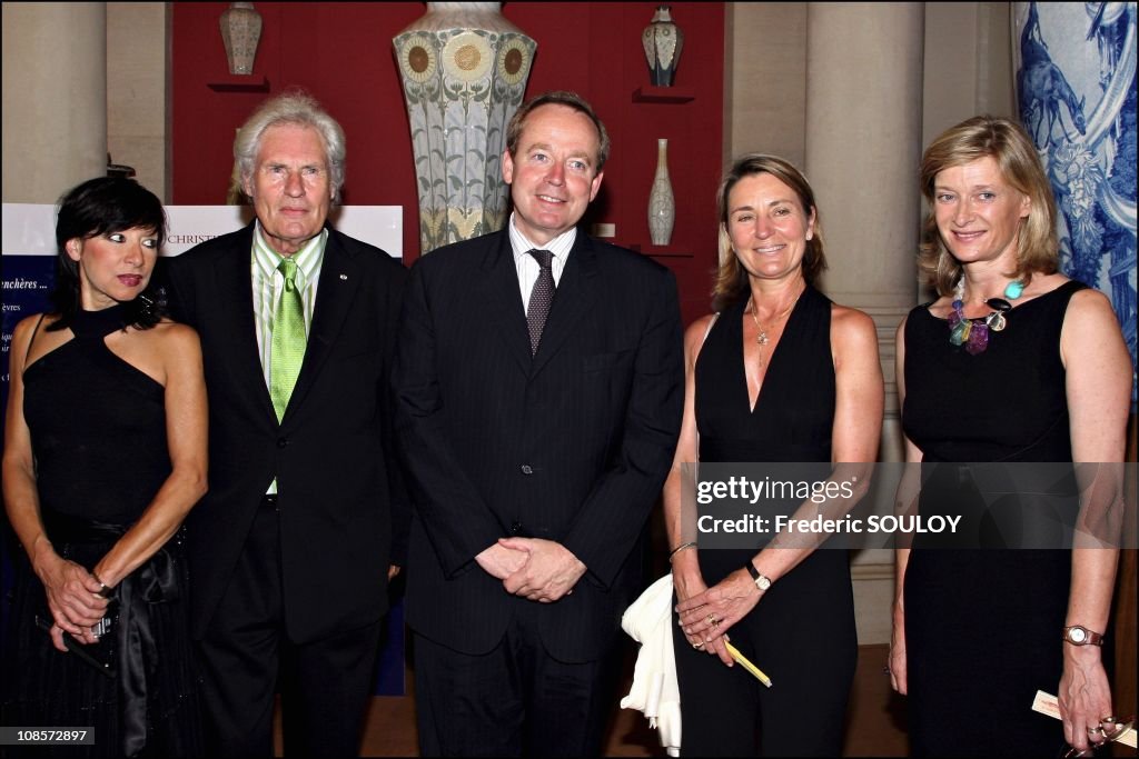 Children's Foundation Gala at the Manufacture Nationale de Sevres in Paris, France on June 20th, 2005.