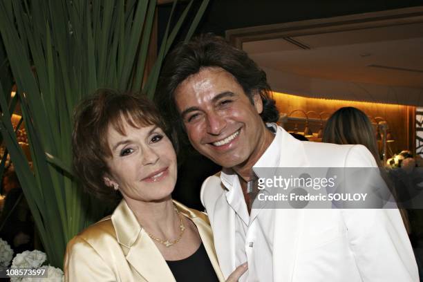 Danielle Evenou and Alexandre Zouari in Paris, France on June 09th, 2005.