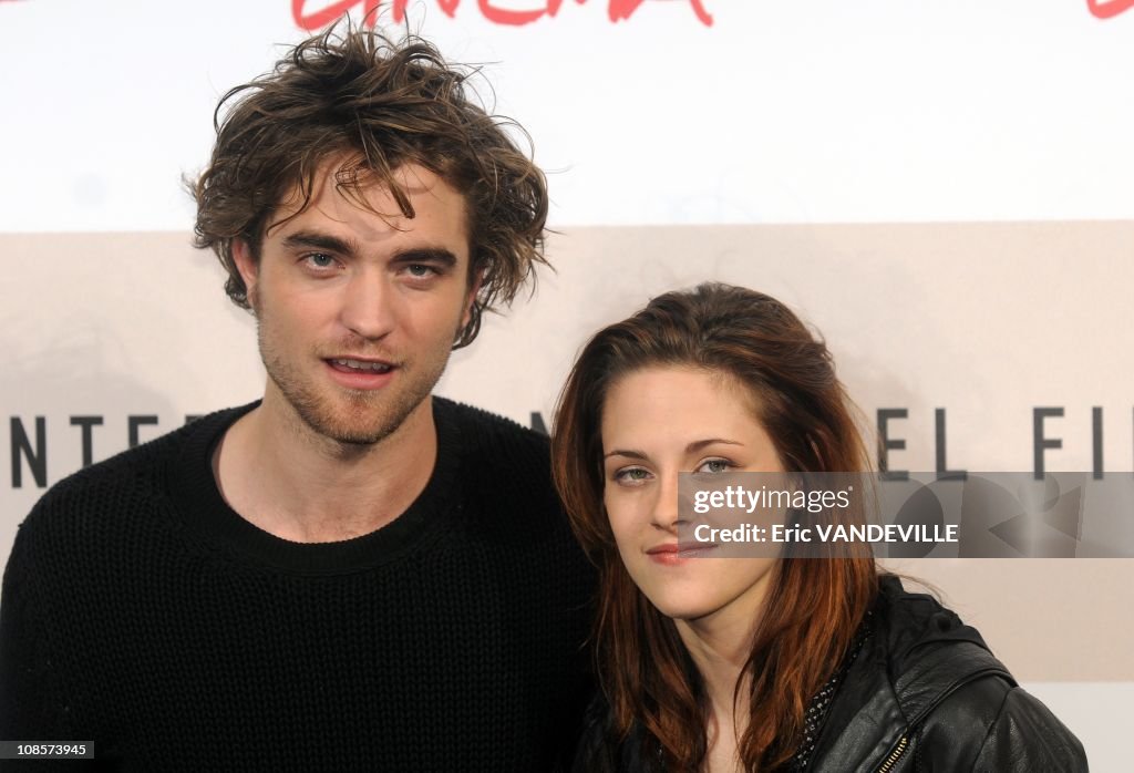 3rd Rome Film Festival : Photo call of the film 'Twilight' in Rome, Italy on October 30, 2008.
