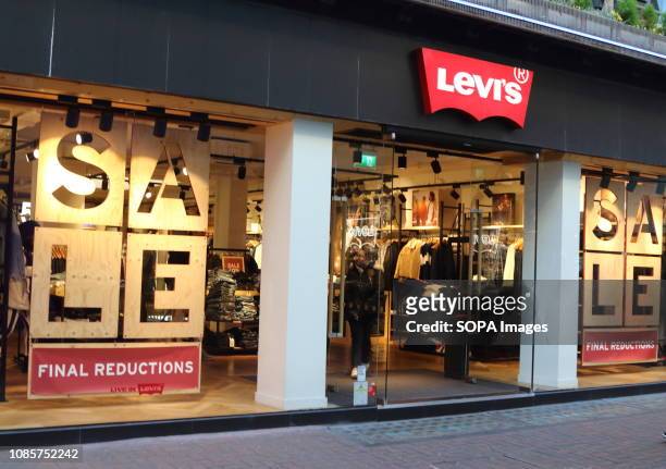 Levi's brand seen in Carnaby Street London, UK. News Photo - Getty Images