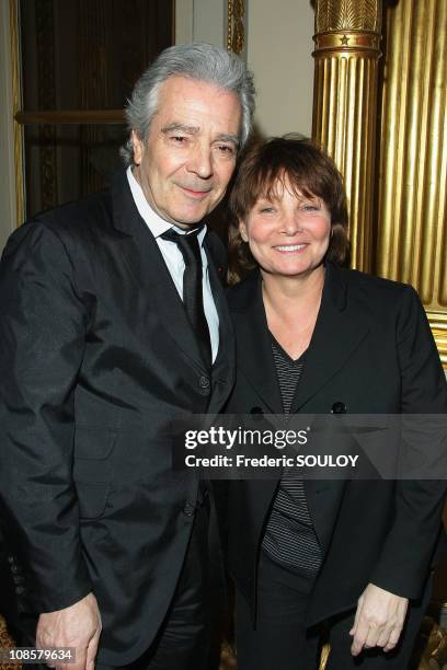 Pierre Arditi and Diane Kurys in Paris, France on March 31, 2009