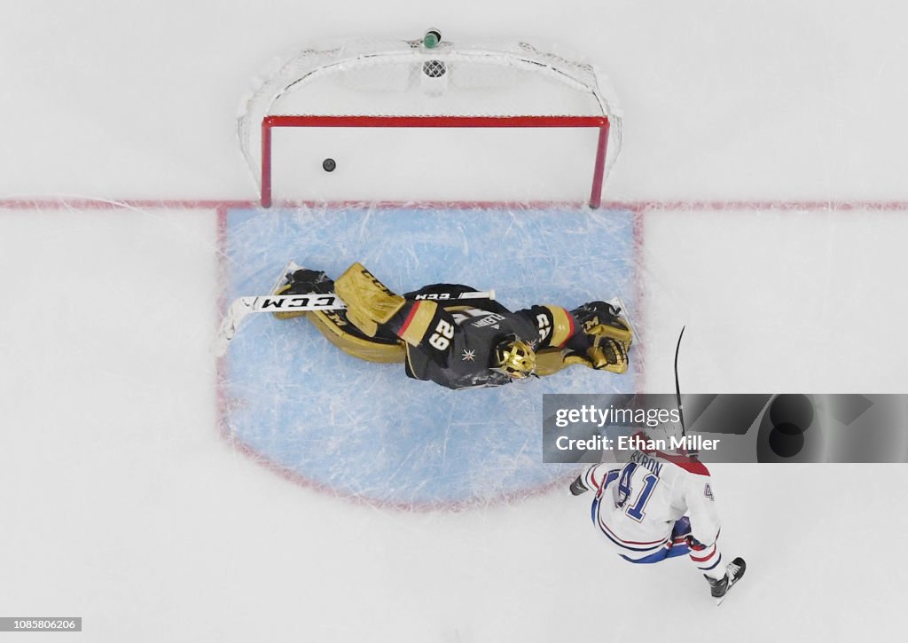 Montreal Canadiens v Vegas Golden Knights