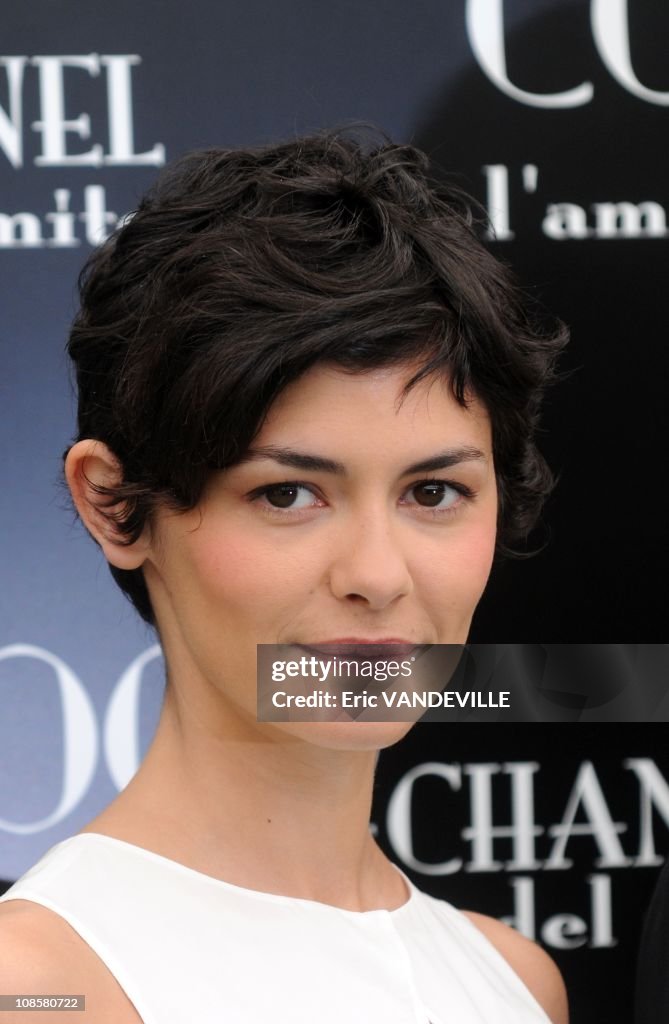 Photo-call of ' Coco Before Chanel ' film with Audrey Tautou, French actress, in Rome, Italy on May 06, 2009.