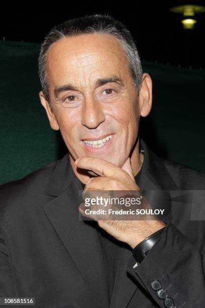 Thierry Ardisson in Paris, France on August 27, 2008.