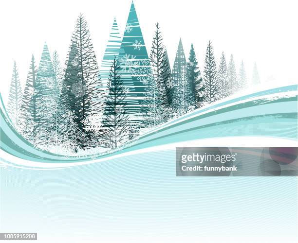 冬雪 - スキー旅行点のイラスト素材／クリップアート素材／マンガ素材／アイコン素材