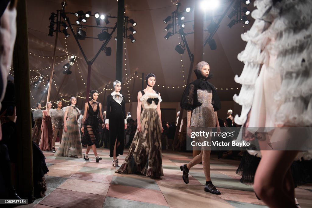 Christian Dior : Runway - Paris Fashion Week - Haute Couture Spring Summer 2019