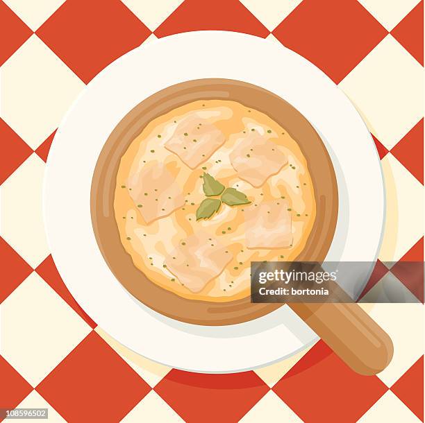 french onion soup - french onion soup stock illustrations