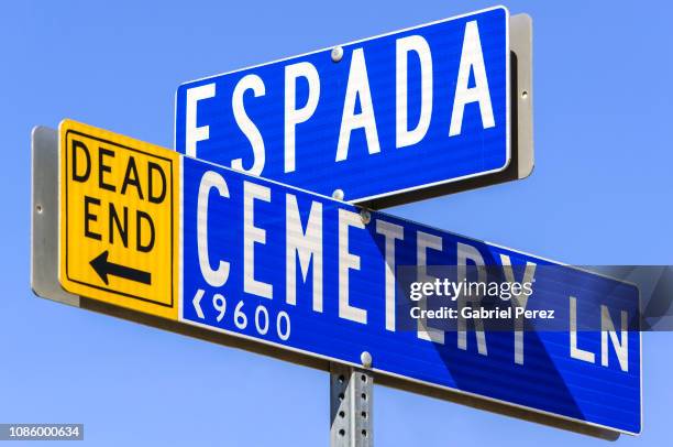 Decatur St Dead End Sign Dead End Street Sign Photos and Premium High Res Pictures - Getty Images