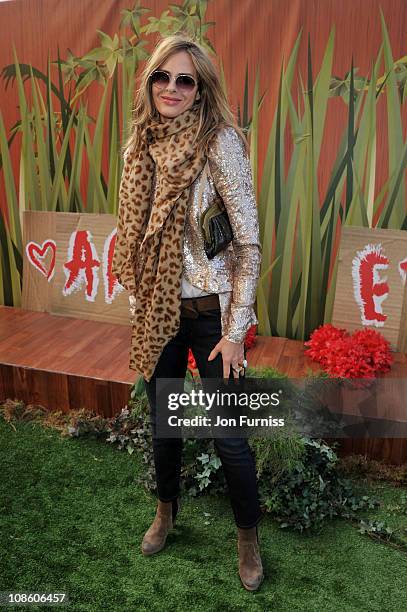 Trinny Woodall attends the "Gnomeo & Juliet" premiere at Odeon Leicester Square on January 30, 2011 in London, England.
