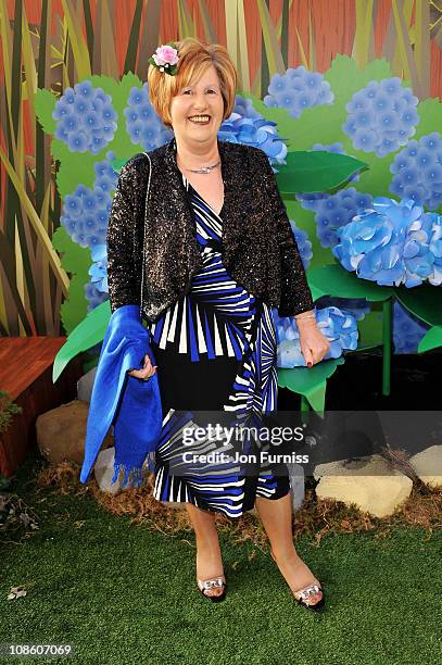 Actor Matt Lucas' mother Dianna Lobatto attends the "Gnomeo & Juliet" premiere at Odeon Leicester Square on January 30, 2011 in London, England.