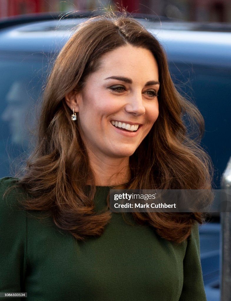 The Duchess Of Cambridge Launches Family Action Support Line