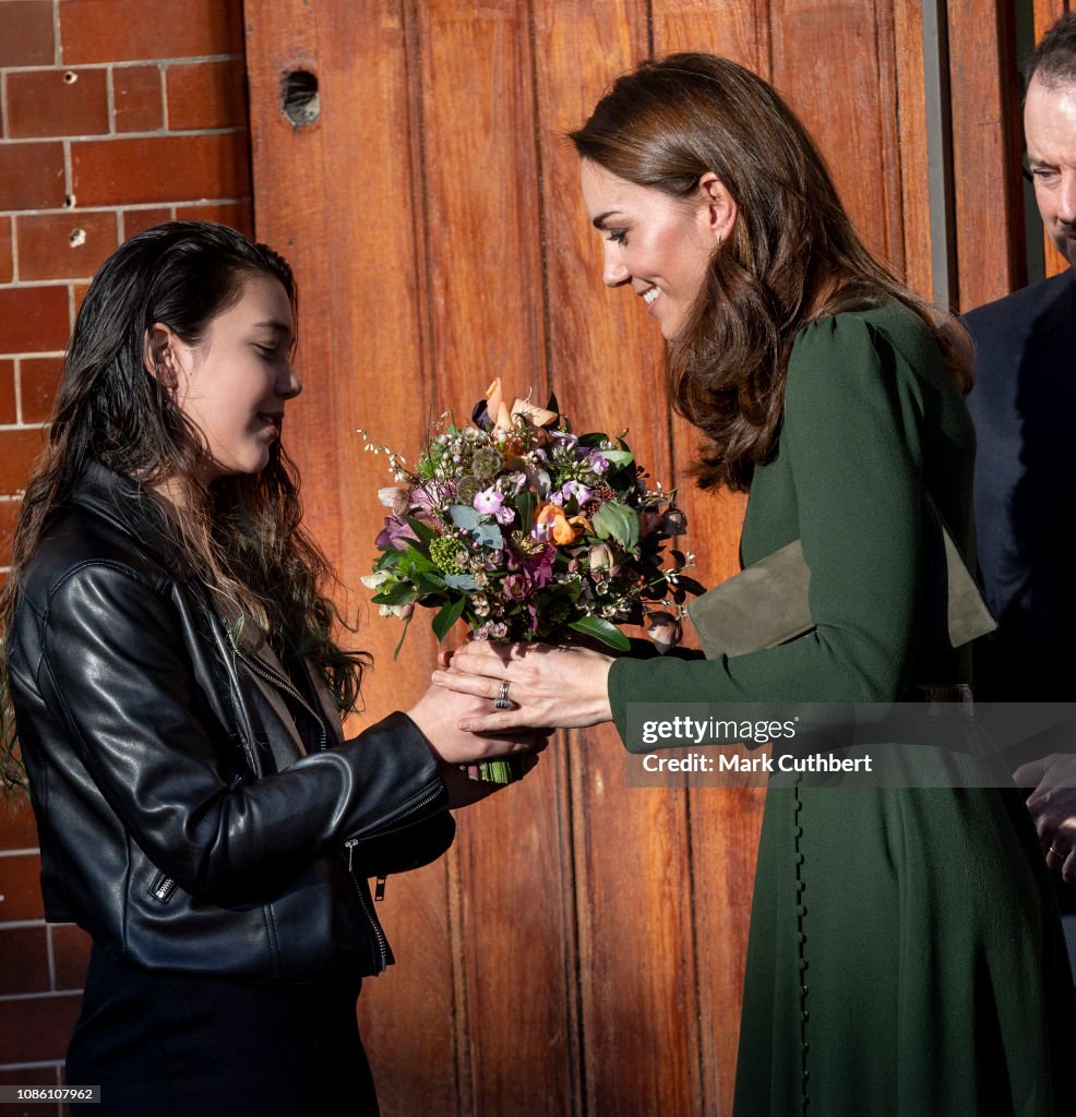 The Duchess Of Cambridge Launches Family Action Family