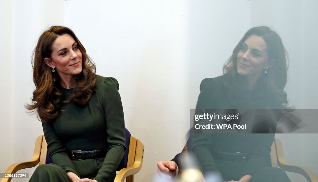 The Duchess Of Cambridge Launches Family Action Support Line