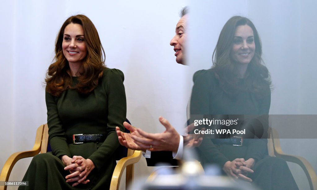 The Duchess Of Cambridge Launches Family Action Support Line